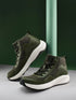 ALLEY Green Men's Sneakers